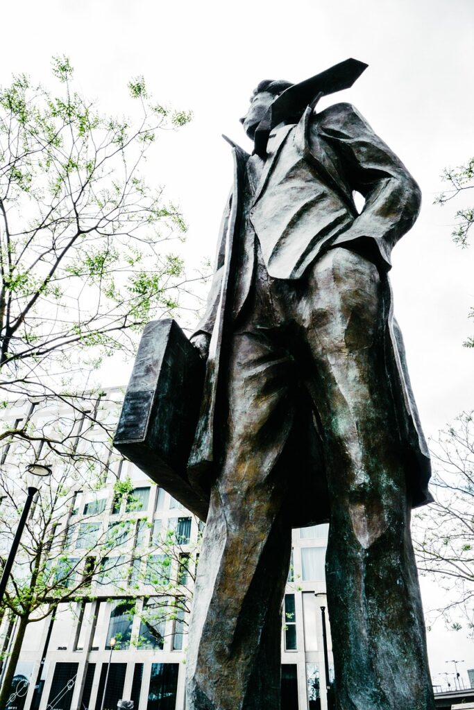 sculpture, businessman, banker, stock exchange, business, success, boss, office, money, banker, banker, banker, banker, banker